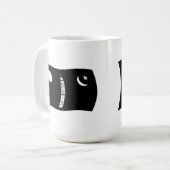 アフマディーヤ運動の旗のマグカップ コーヒーマグカップ (正面左)