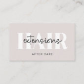 アフモダンターケア 名刺 (正面)