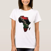 アフリの形を形成する十二番目の壊れた鎖 Tシャツ (正面)