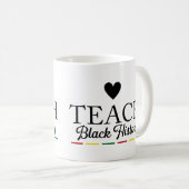 アフリインスパイアカのマグの遺産の教育と名誉 コーヒーマグカップ (正面右)