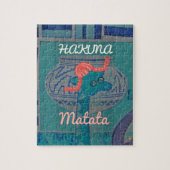 アフリカおもしろいキリンプリント ジグソーパズル (縦)