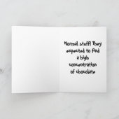 アフリカおもしろい系アメリカ人は元気になる カード (内部)