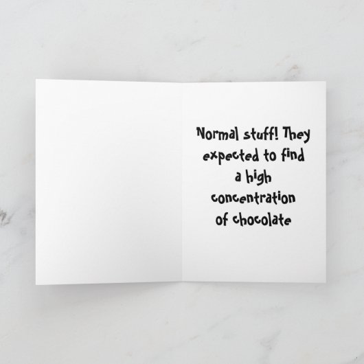 アフリカおもしろい系アメリカ人は元気になる カード (内部)