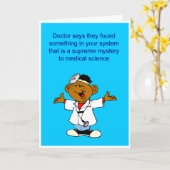 アフリカおもしろい系アメリカ人は元気になる カード (黄色い花)