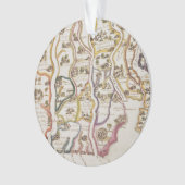 アフリカおよび川ガンビア| 1622年の海岸 オーナメント (正面)