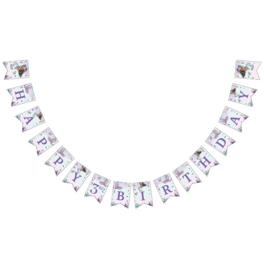 アフリカお洒落人魚の誕生日が海の下 バンティングフラッグ (全)