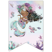 アフリカお洒落人魚の誕生日が海の下 バンティングフラッグ (第1の旗)