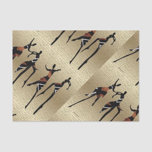 アフリカお祝い 薄葉紙 (正面)