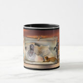 アフリカからのご挨拶 マグカップ (中央)