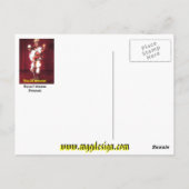 アフリカからの挨拶(Mojisola Gbadamosiによるデザイン) ポストカード (裏面)