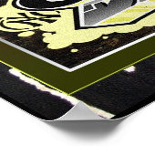 アフリカから脱出する ポスター (角)