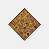 アフリカから スタンダードカクテルナプキン (角)