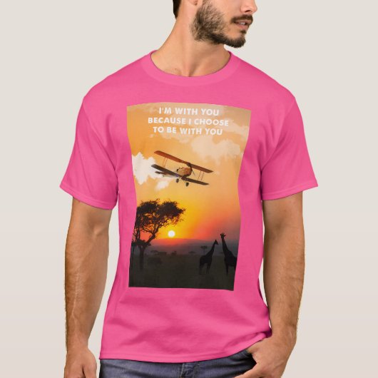 アフリカから Tシャツ (正面)