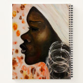 アフリカかわいらし女性手帳 ノートブック (裏面)