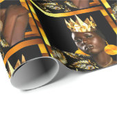 「アフリカでシックなボホしゃれている」 ラッピングペーパー (ロールコーナー)