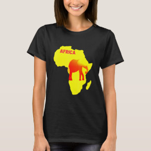 アフリカで世界一の豊かな大陸 Tシャツ