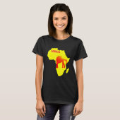 アフリカで世界一の豊かな大陸 Tシャツ (正面フル)