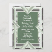 アフリカで記憶さ結婚れた 招待状 (正面)