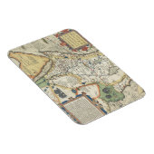 アフリカとアラビア半島の地図 マグネット (右側)