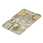 アフリカとアラビア半島の地図 マグネット (左側)