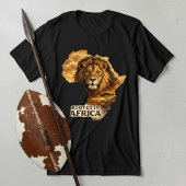 アフリカに根ざす ライオン トライブレンドTシャツ