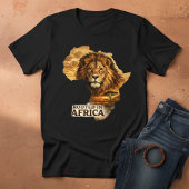 アフリカに根ざす ライオン トライブレンドTシャツ