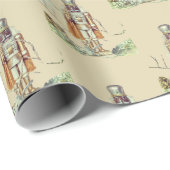 アフリカのくるみ割り雪 ラッピングペーパー (ロールコーナー)