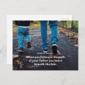 アフリカのことわざポストカード ポストカード (正面/裏面)