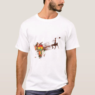 アフリカのためのアフリカはTekeを打ちます Tシャツ