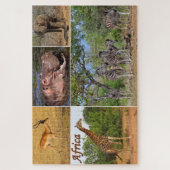 アフリカのはがき ジグソーパズル (縦)