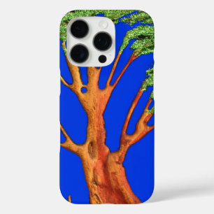 アフリカのアカシアの美しさ セレンゲティの静けさ ブルーS iPhone 16 PROケース