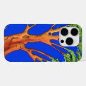 アフリカのアカシアの美しさ | セレンゲティの静けさ ブルーS Case-Mate iPhoneケース (裏面 (横))