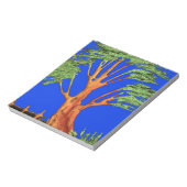 アフリカのアカシア美しい：セレンゲティ。 ノートパッド (回転)