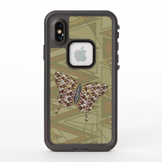 アフリカのアゲハチョウ Lifeproofケース LifeProof iPhoneケース (裏面)