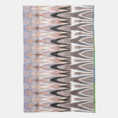 アフリカのアジアのパタ伝統的ーン キッチンタオル (縦)