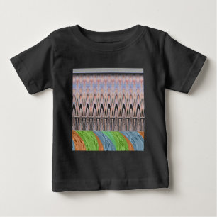 アフリカのアジアのパタ伝統的ーン ベビーTシャツ