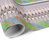 アフリカのアジアのパタ伝統的ーン ラッピングペーパー (ロールコーナー)