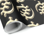 アフリカのアディンクラ模様 ラッピングペーパー (ロールコーナー)