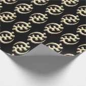 アフリカのアディンクラ模様 ラッピングペーパー (角)