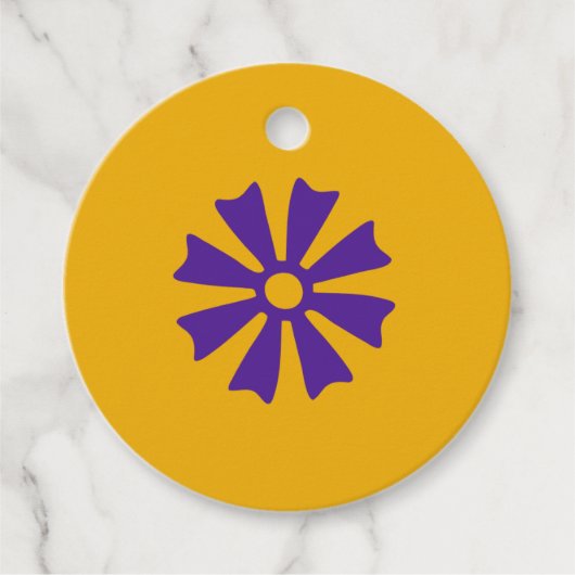 アフリカのアディンクラ（知恵） フェイバータグ (正面)