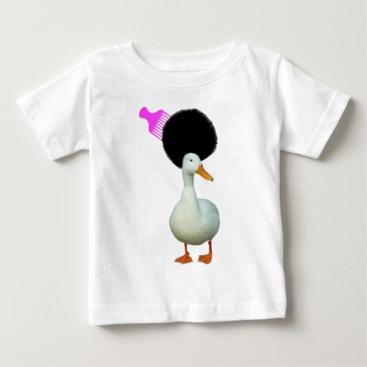 アフリカのアヒル ベビーTシャツ (正面)