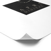 アフリカのアフリカの黒人の女性 ポスター (角)