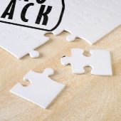 アフリカのアフリカ系アメリカ人の黒いギフトのTシャツ ジグソーパズル (側面)