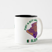 アフリカのアルジェリア国 ツートーンマグカップ (正面右)