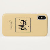 アフリカのアート熱狂する、ムーンライトダンスと音楽 Case-Mate iPhoneケース (裏面(横))