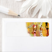 アフリカのイチジクのラベル ラベル (インサイチュ)