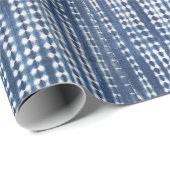 アフリカのインディゴMudcloth ラッピングペーパー (ロールコーナー)