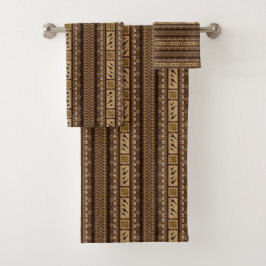 アフリカのオーナメント。キリン バスタオルセット