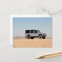 アフリカのオーバーランディング4x4ロードトリップ駆動ナミビア ポストカード