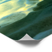 アフリカのカチフタのクチフタ水族館芸術 ポスター (角)